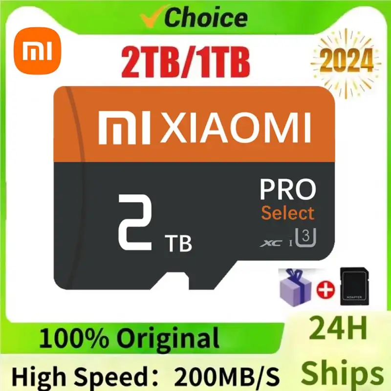 Micro TF SD карта памяти Xiaomi mijia класс 10 1 ТБ 256 ГБ 512 64