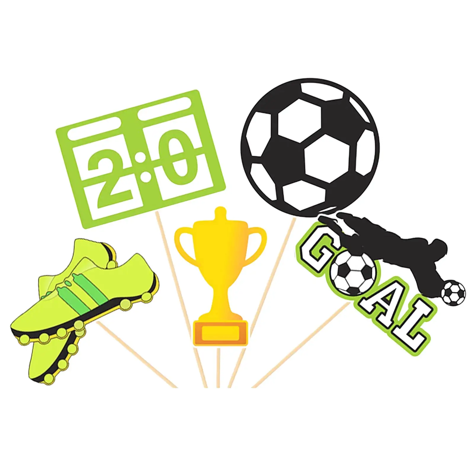 

Soccer Cupcake Topper Soccer Player Soccer Ball Cake Decorations Soccer Party Decorations 2022 Football Party Centerpiece For
