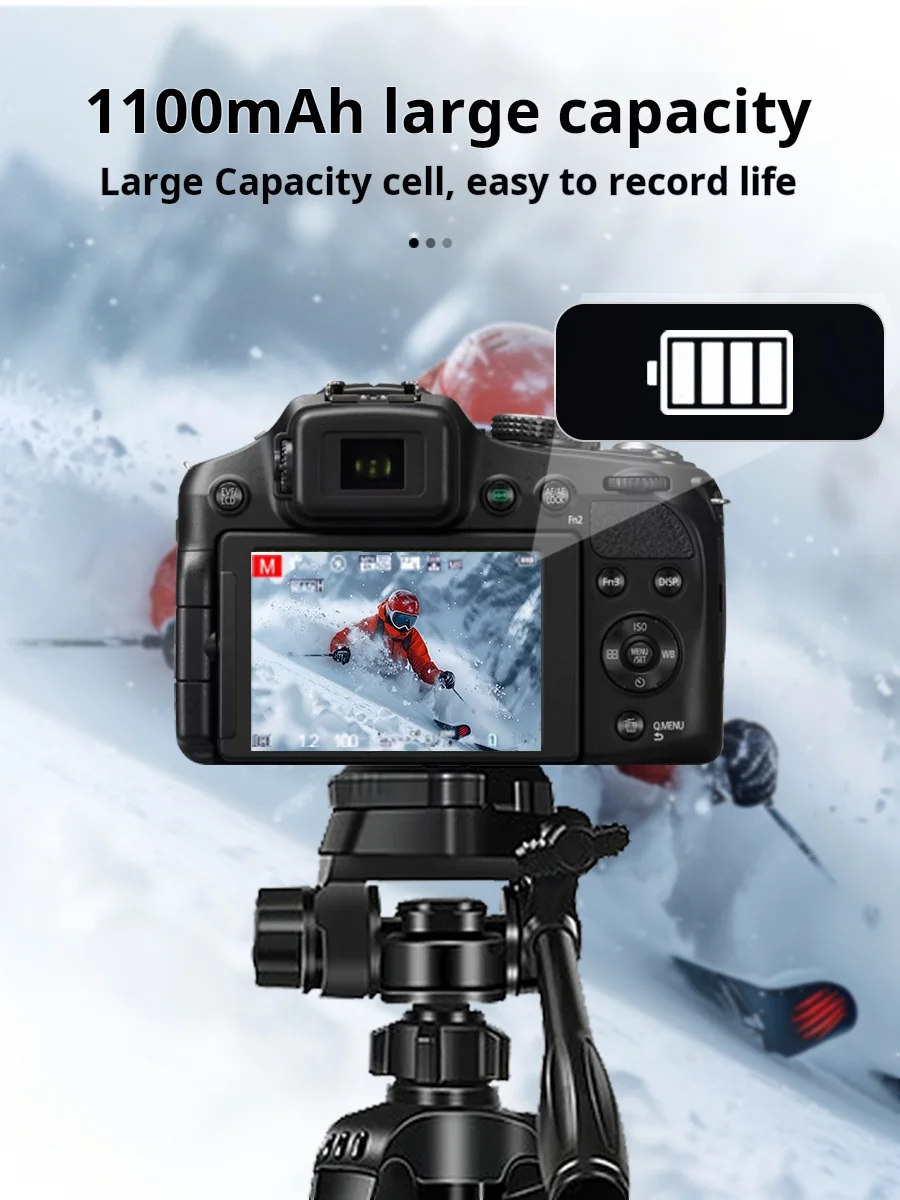 Аккумулятор для камеры Zitay DMW-BLC12 Panasonic DMW-GH2 G95D G95 FZ200 FZ300 FZ1000 G5 G6 G7 GX8 1100 мАч