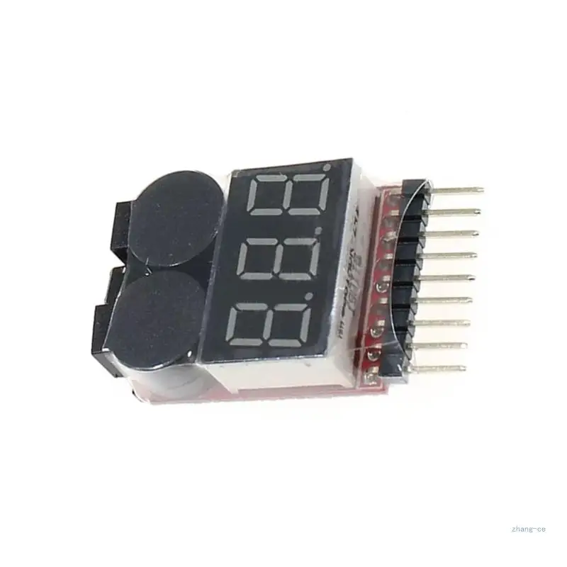 Фото M5TD BX100 Тестер литий-ионных аккумуляторов 1-8S Зуммеры низкого напряжения Звуковой сигнал Предупреждающие чеки №5