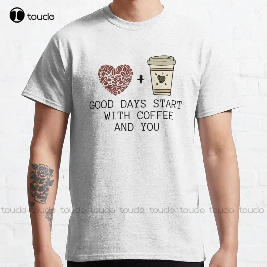 

Симпатичная Классическая футболка с изображением кофе, розовая рубашка, уличные простые винтажные повседневные футболки, дышащая хлопковая футболка, Новинка