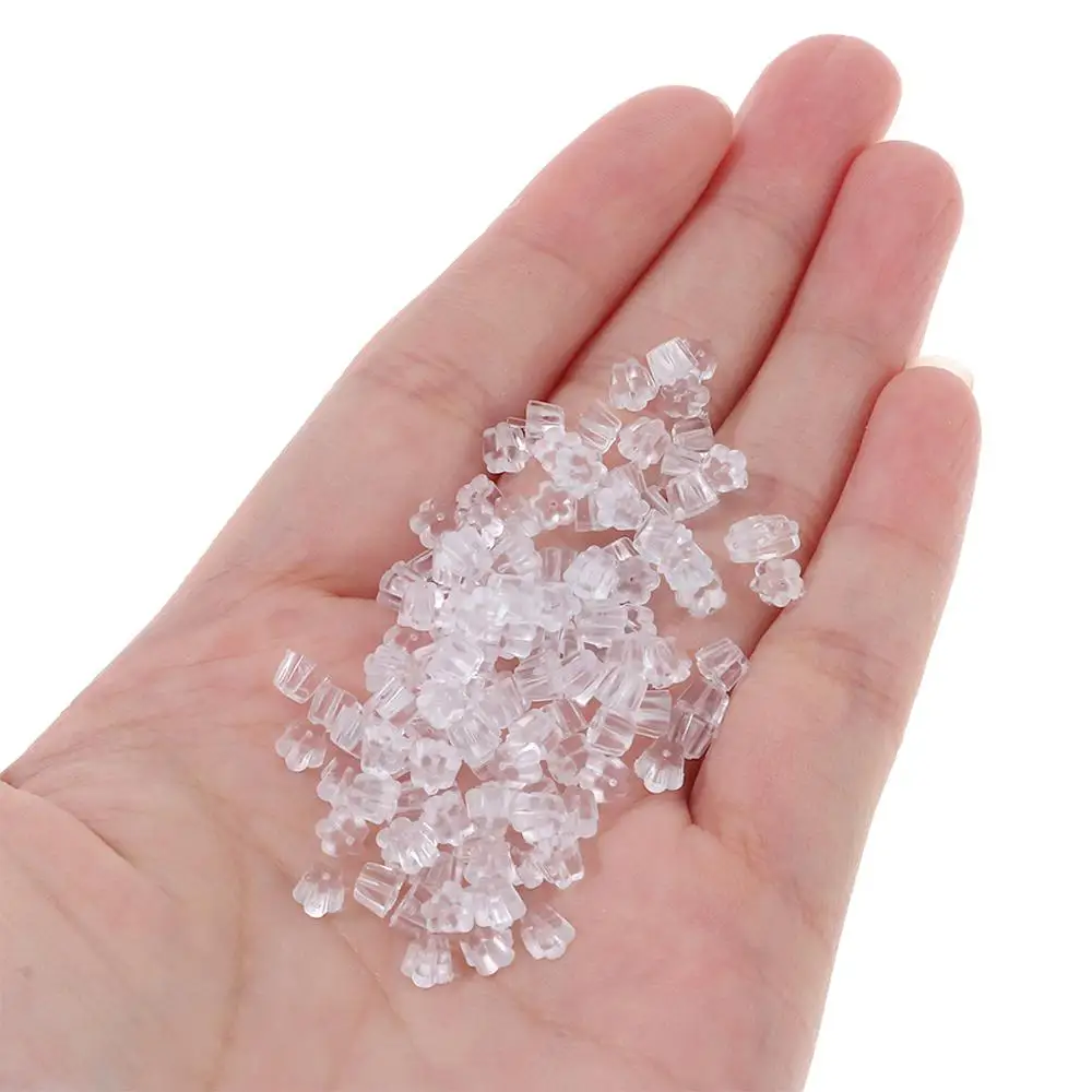 Силиконовый прозрачный резиновый цветок силиконовый милый лепесток стильные