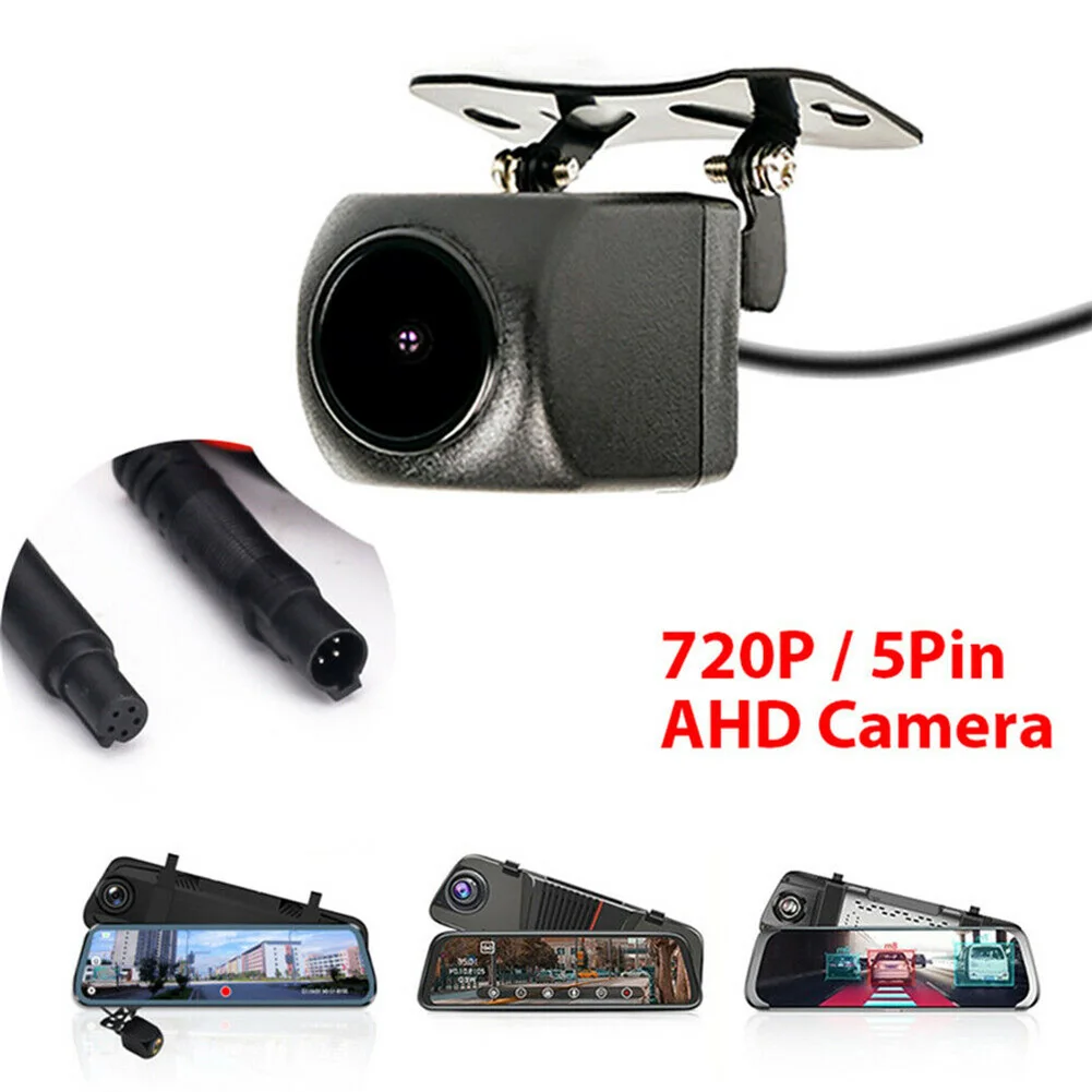 

720P Motor Vehicle Camera 170° Car DVR Rear View Camera NTSC/PAL 5 Pin Car Recorder AHD H65 High-definition Chip Glass Lens