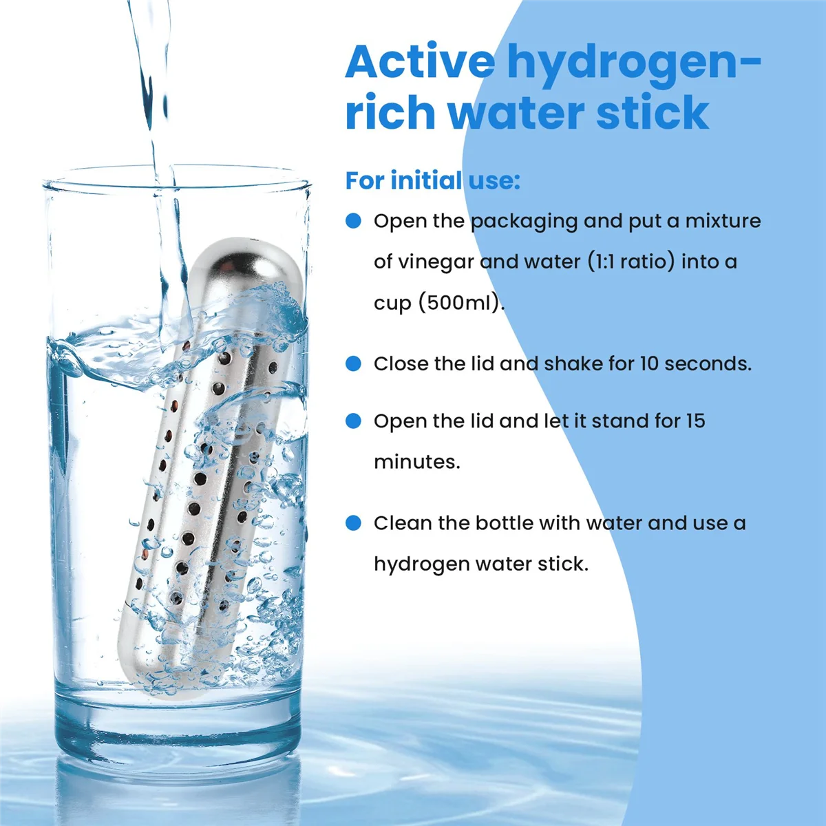 Очиститель Ионизатор Stick Raise Ph Структурированная вода щелочной воды Палочки для