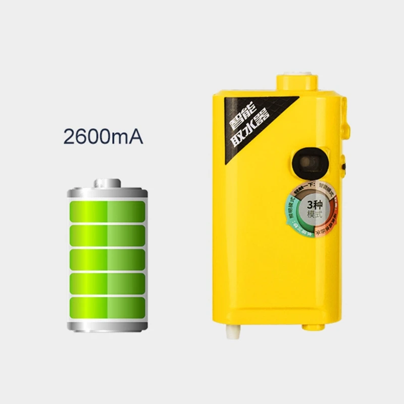 

Air Pump,Rechargeable Fish Aerator Pump,Portable Water Circulation Pump for Fish Tank Outdoor Fishing with LED Lighting