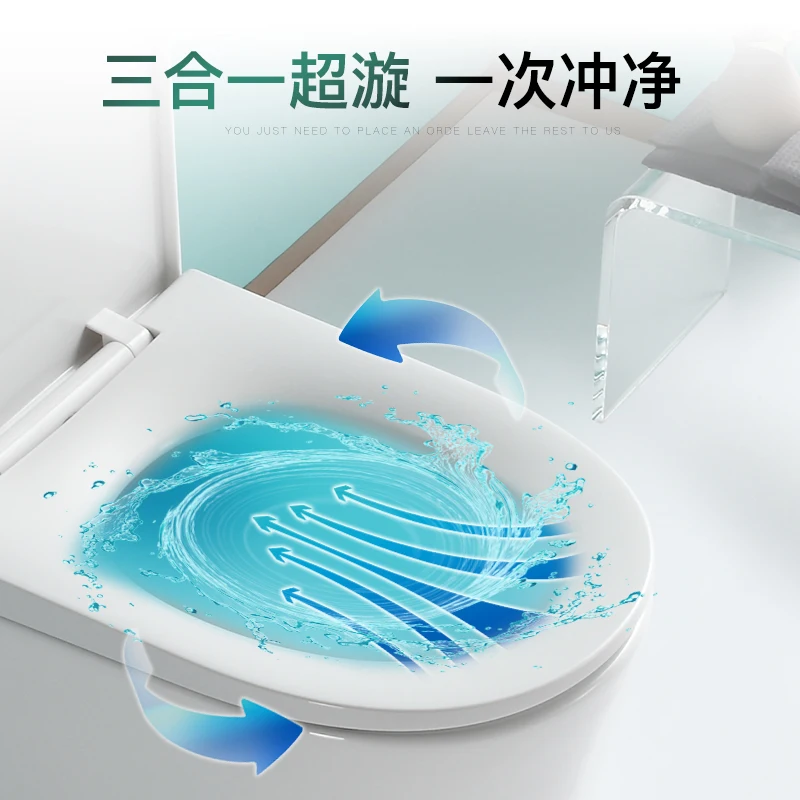 Обычный туалет для маленькой квартиры керамический корпус большого диаметра |