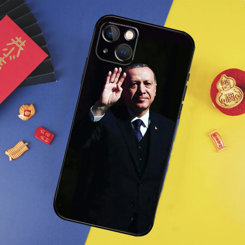 Чехол для телефона President Turkey Реджеп Тайип Эрдоган iPhone 16 15 14 Pro Max 11 12 13 Mini XR 16e Plus Cover