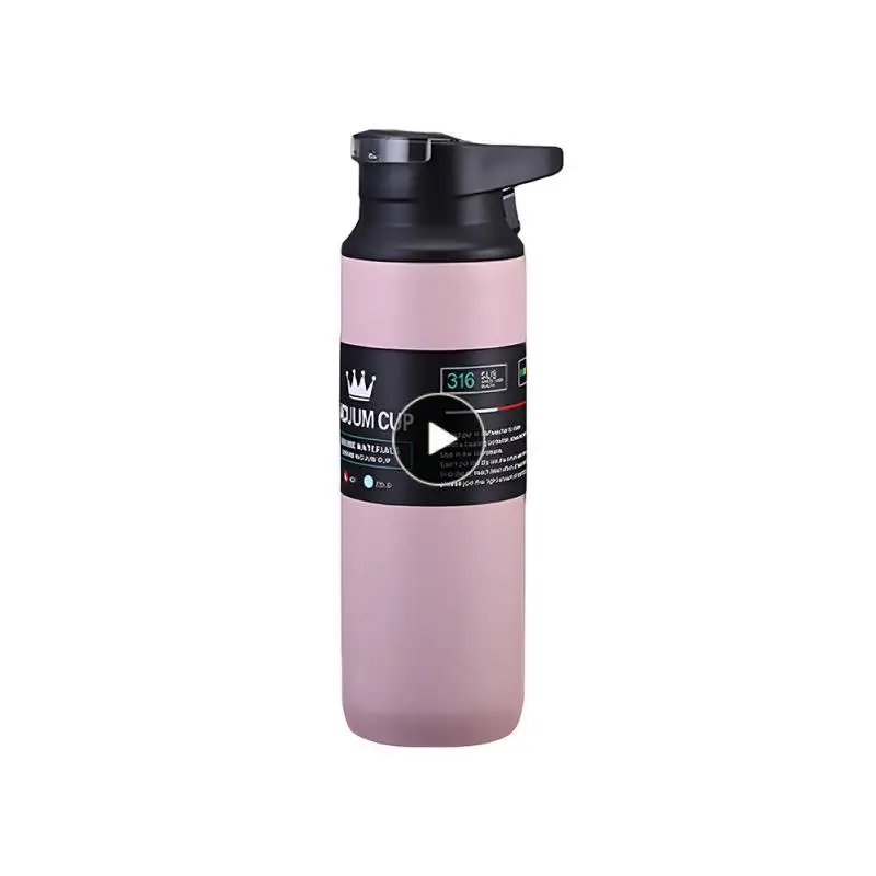 

Stainless Sport Travel Hand Cup Portable Bottle Large Capacity 361 Vacuum Cold And Hot Thermos Cup Coffee Business Water Bottles