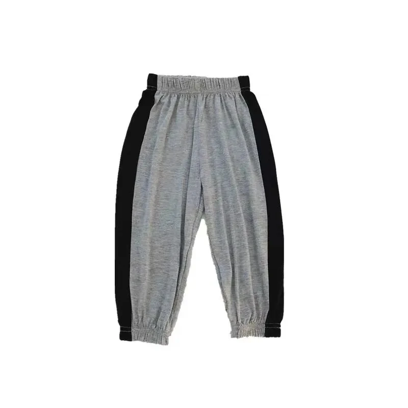 

Children's boys girls new thin cotton baby kids boys girls summer cool lantern Harlan pants legged slacks trousers pants P4 538