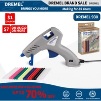 dremel 930 hot melt glue gun smart adjustable temperature heater muzzle diameter 7 mm glue sticks craft repair tool
