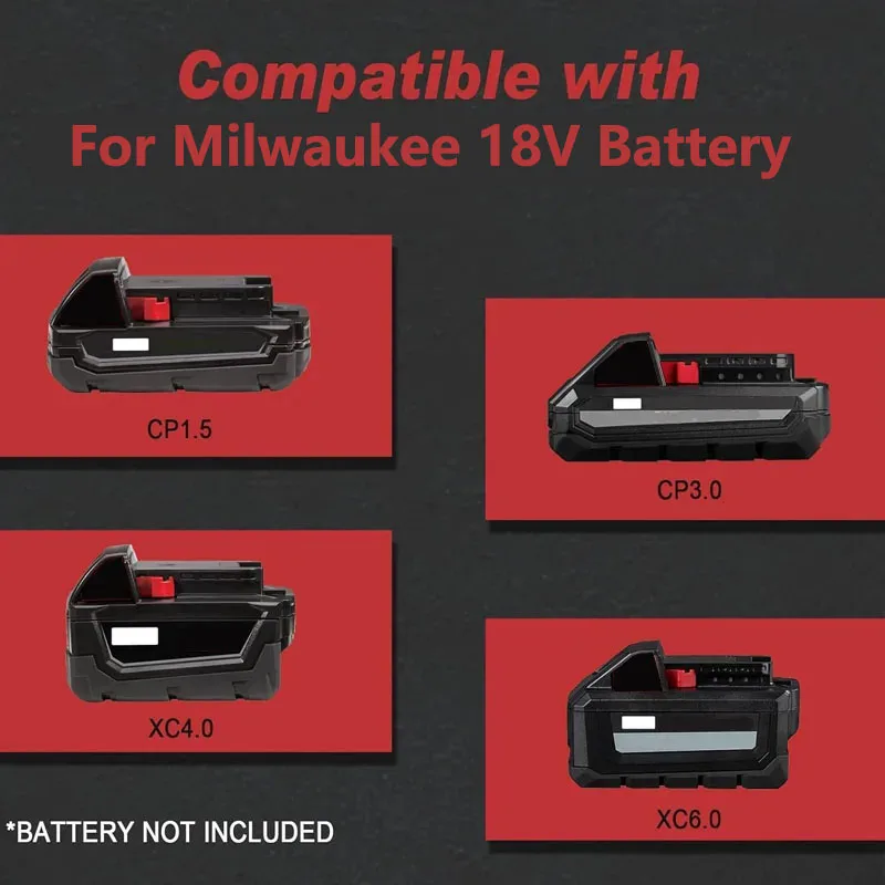 8 Калибр 6 5 футов автомобильный фотомагнитный кабель для Milwaukee 18 в литий-ионный