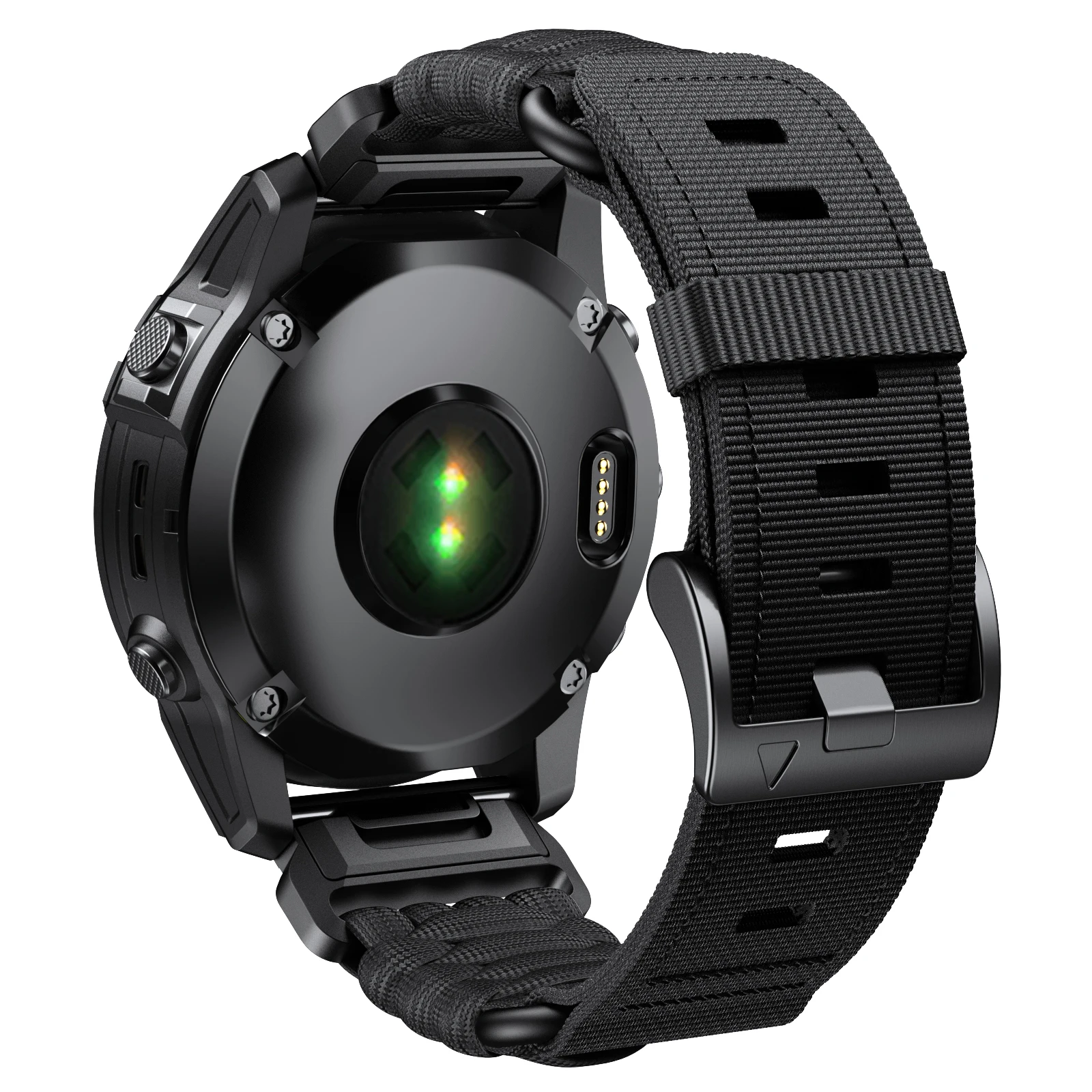 Applicable to Garmin Fenix 7X umbrella rope woven nylon strap Descent Mk1 tactix Fenix 5X Garmin 26mm quick release nylon strap