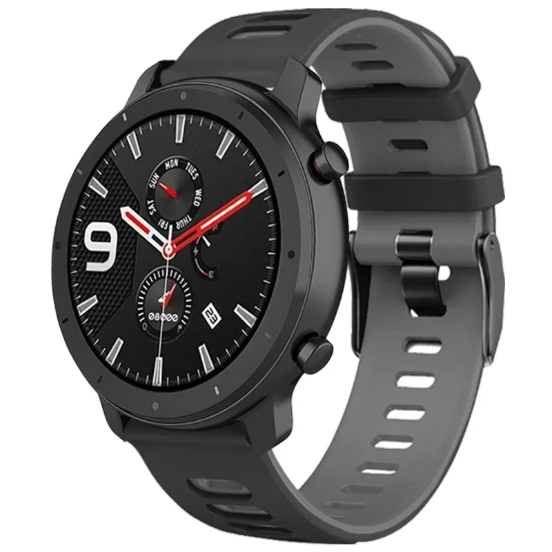 Силиконовый ремешок для Amazfit GTR цвет в ассортименте