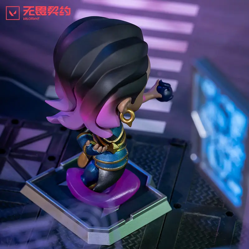 Коллекционная фигурка Valorant Chibi Reyna, игровая атрибутика, ПВХ-фигурка, украшение для рабочего стола, для взрослых фанатов игр, для коллекции и демонстрации (art.: 3920db64ac745) - 3920db64ac745
