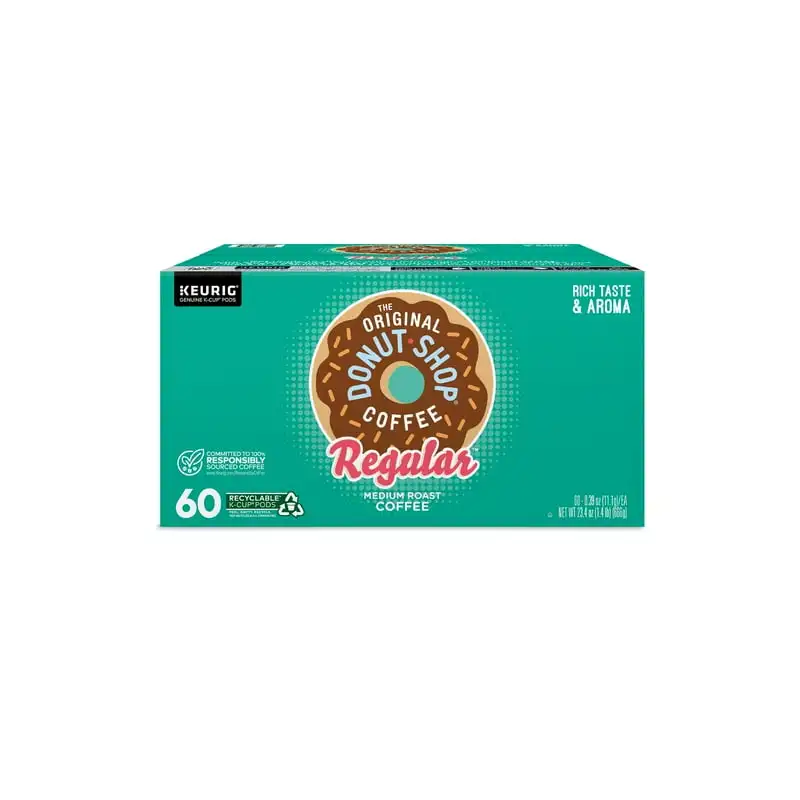

Regular Medium Roast K-Cup Coffee Pods, 60 Count
