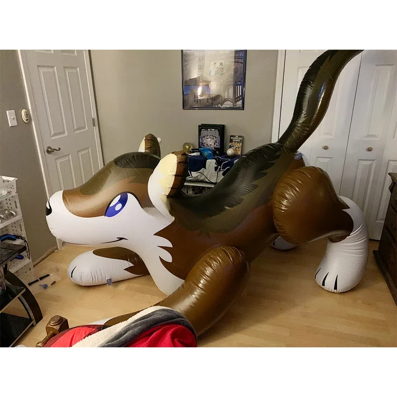 

Inflatable Timber Wolf Animal Toy Inflatable Husky Cartoon for Sale
