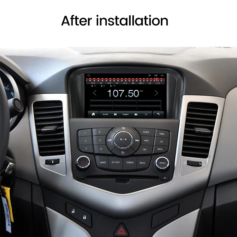 Головное устройство Автомобильное на Android 11 для Chevrolet Cruze 2008-2014 радио стерео