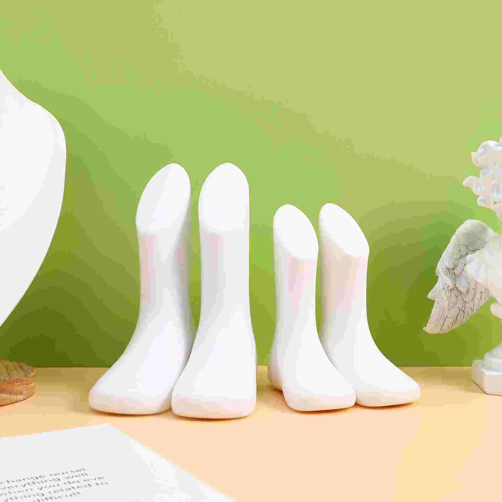 4 шт. детская пластиковая форма для ног минималистичный дизайн манекен