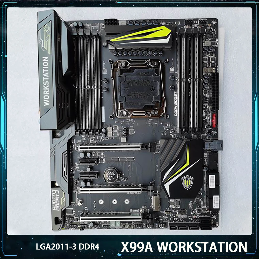 

Рабочая станция X99A для Msi LGA2011-3 DDR4 128G U.2 M.2 USB3.1 SATA3 ATX, материнская плата для настольного ПК, высокое качество, быстрая доставка