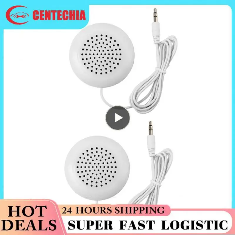 

High-quality Wired Multimedia Portable Music Pillow Subwoofer Stereo Mini Neck Pillow Speaker Single Horn Pillow Speaker 3.5 Mm