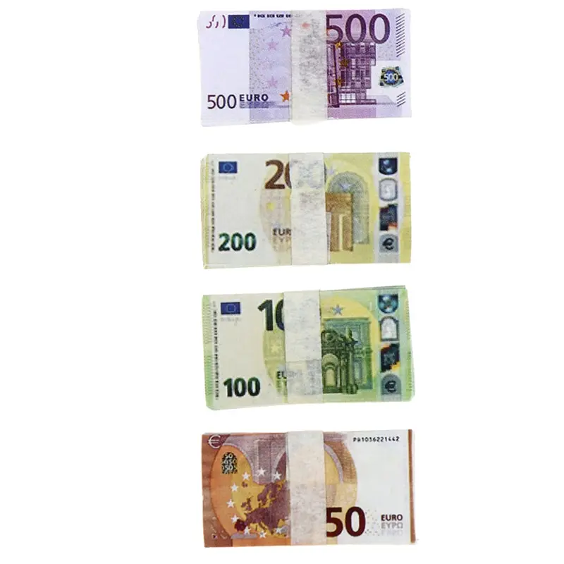 Мини-банкноты 20 шт. миниатюрные для дома 1/12 куклы кукольного |