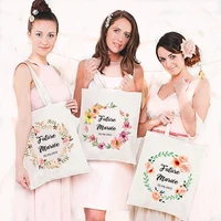 future bride personalized custom date bags bachelorette party shoulder bag wedding maid of honor handbag bridesmaid bride gifts