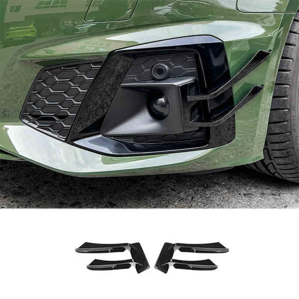 

Для Audi A5 B9 Sportback Coupe Cabriolet S5 2019-2023 передний бампер, канаты, передний спойлер, сплиттер, наклейка на отделку