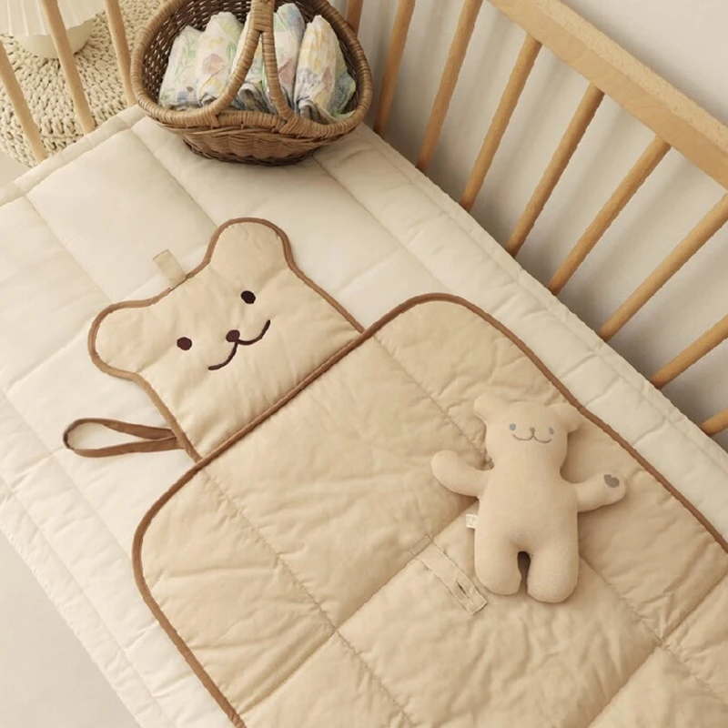 

Multifunctional Diaper Changer Pad Foldable Baby Play Mat for Changing Diapers