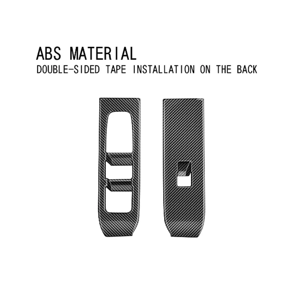 Крышка стеклоподъемника для Toyota Alphard 40 серии 2023 + из углеродного волокна