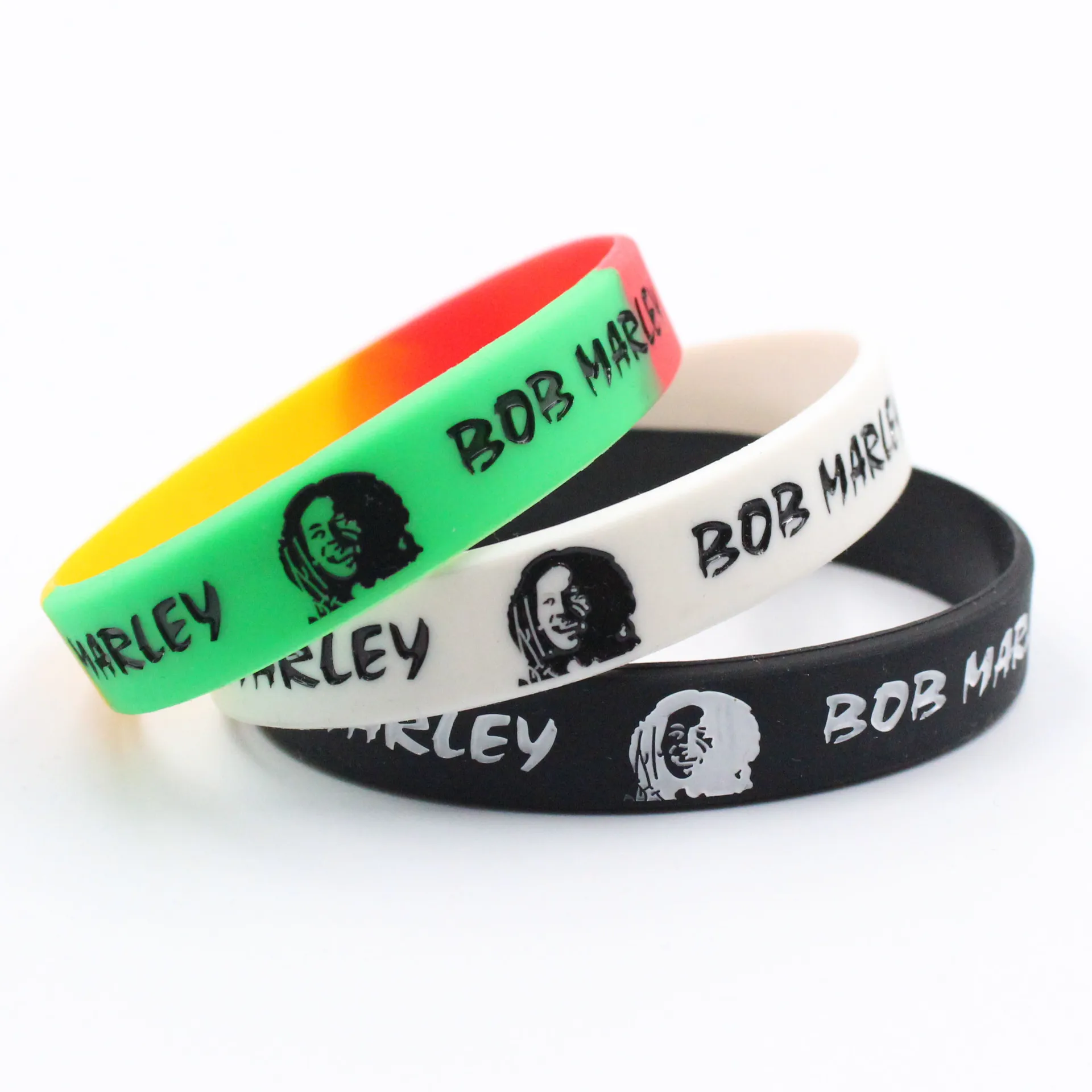 Силиконовый браслет Bob Marley now united