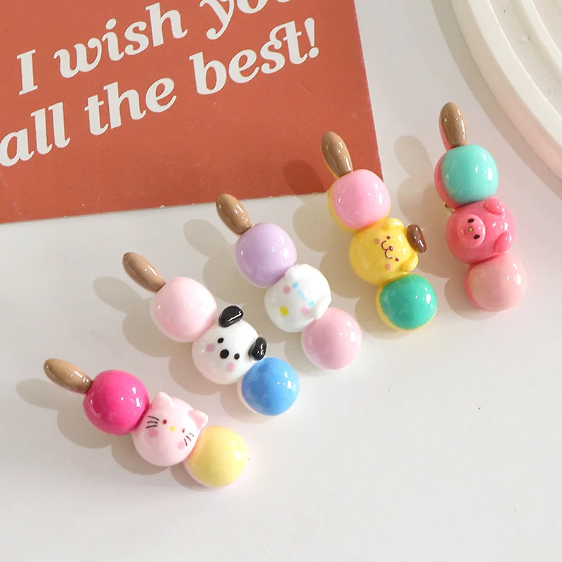 

Candy Color Three Ball Cartoon Dog Cat Pig Hair Clips For Girl Children Cute Kawaii Sweet Simple Hairpin Fashion Accessories