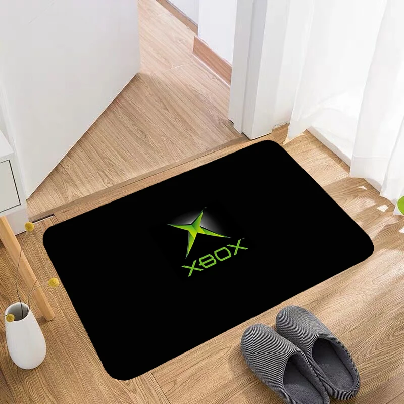 

Gaming XBox Foot Mat Bath Mats Carpets Custom Kitchen Carpet Cute Rug Rugs Entrance Doormat Home Prayer Bathroom Door Floor Room
