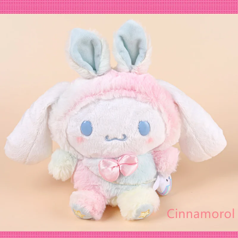 

Милая плюшевая кукла Sanrio в виде котенка моя мелодия, 25 см, мягкая плюшевая кукла, милая плюшевая игрушка, радужная игрушка, детские игрушки, п...