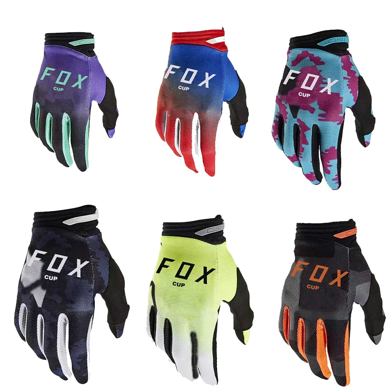 Summer Bicycle Gloves ATV MTB BMX Off Road Motorcycle Gloves Mountain Bike Bicycle Gloves Motocross Bike Racing Gloves Foxcup