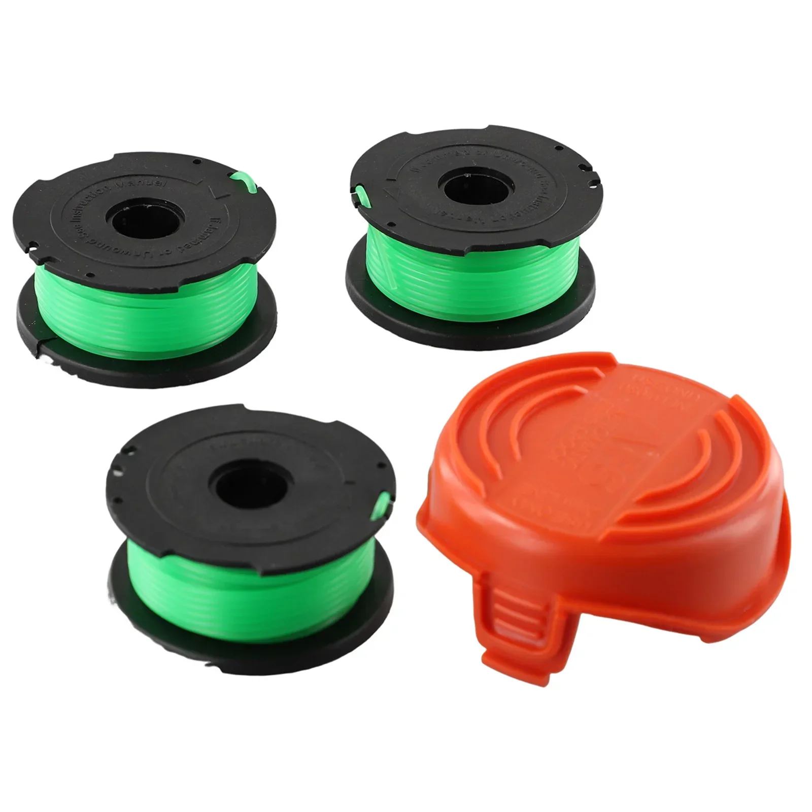 3-пакет катушки триммера + крышка для Black & Decker GL7033 GL8033 GL9035 замена очень