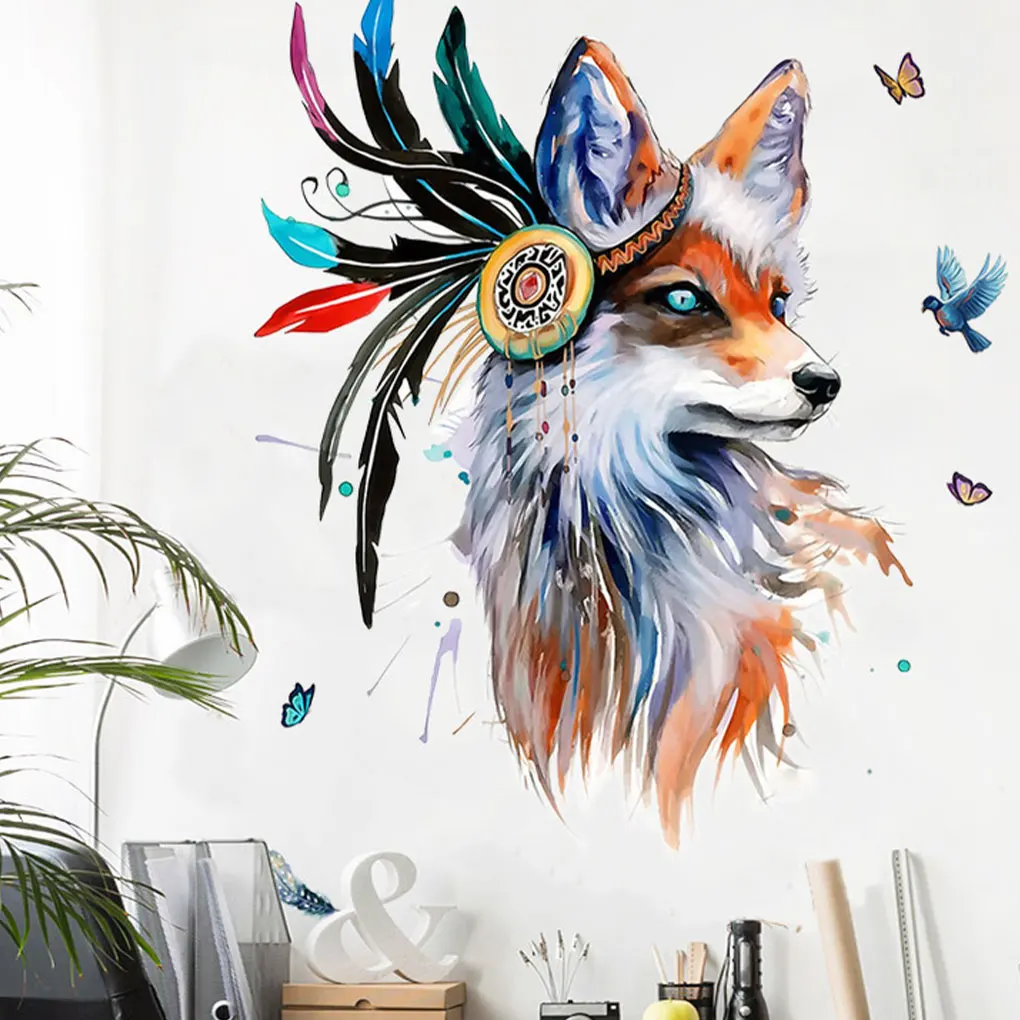 

Наклейки с рисунком фрески самолета Искусство Плакат самосборка Спальня Гостиная Декор окно цветок