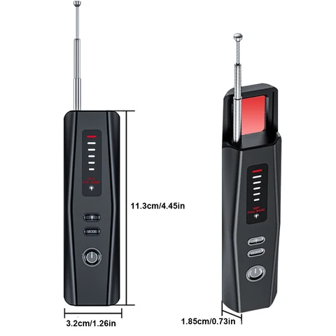 Автомобильное GPS-устройство для поиска ошибок, 5-уровневая чувствительность, беспроводной детектор камеры, перезаряжаемый детектор ошибок, гаджет для защиты безопасности