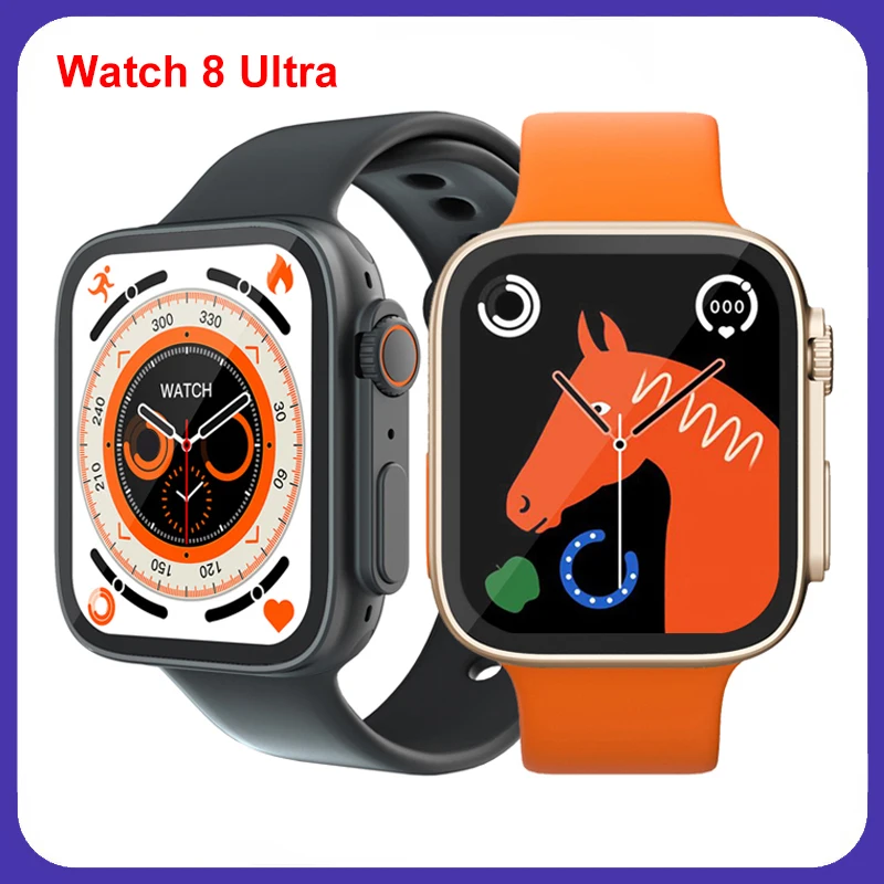 

Watch 8 Ultra Smart Watch 2023 New 1.99 inch Men Women Bluetooth Call Waterproof Series 8 Ultra Wireless Charging Smartwatch