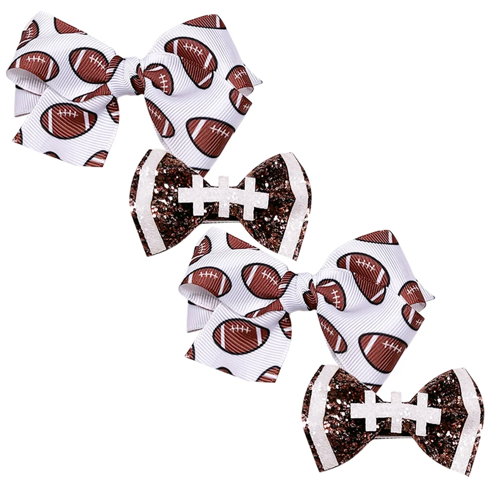 

4 Pcs Kids Hair Accessories Girls Little Bow Clip Clips Cute Bows European American