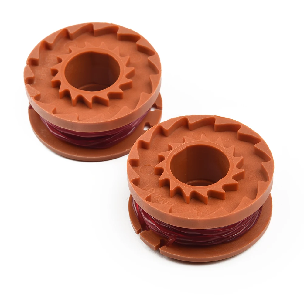 

2pcs Replacement Spool And Line For WORX WG150E WA0004 Grass Trimmer Lawn Mower Double Spool Parts High Quality