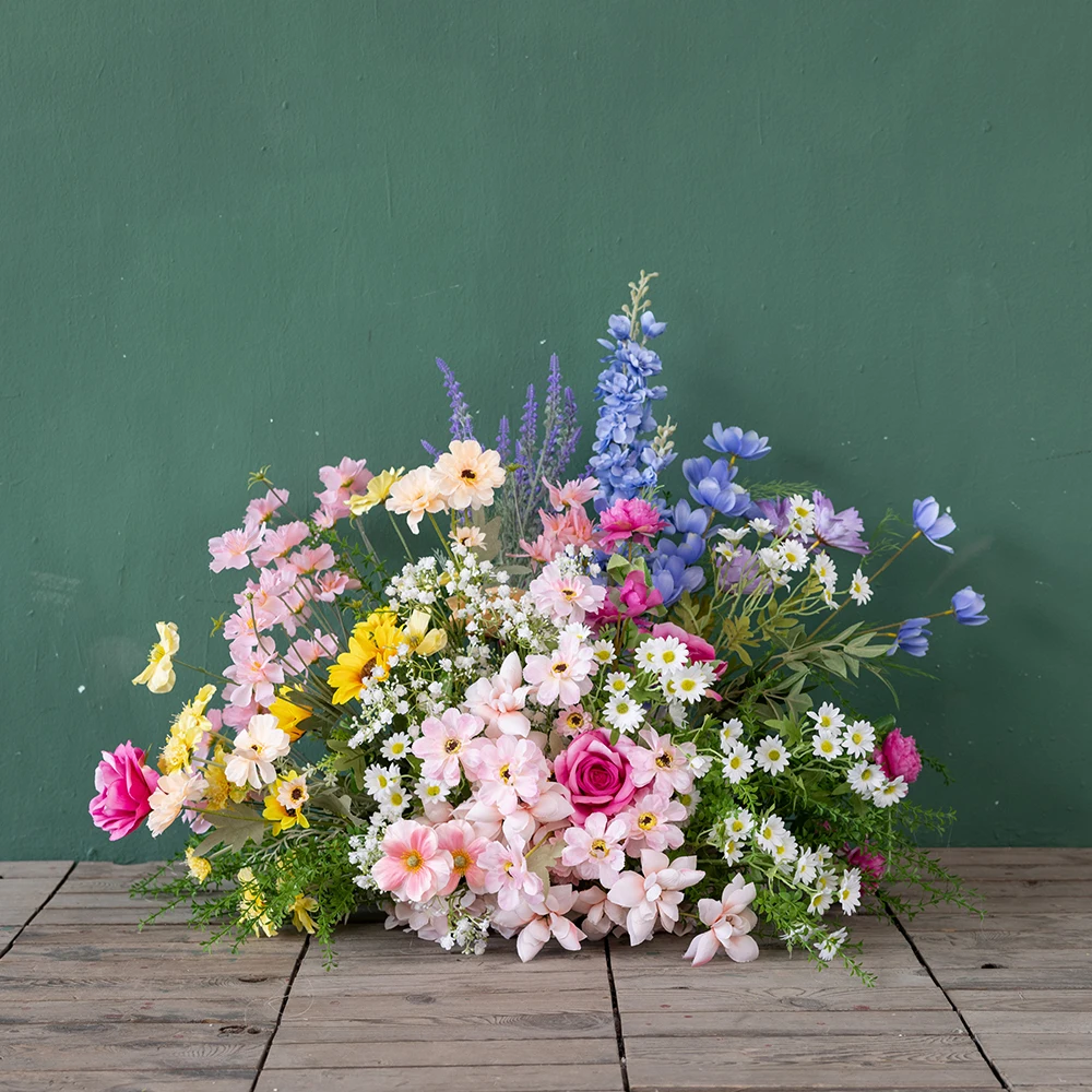 Цвета ручной работы Fleur Artificielle Свадебные украшения для свадьбы Высокое качество