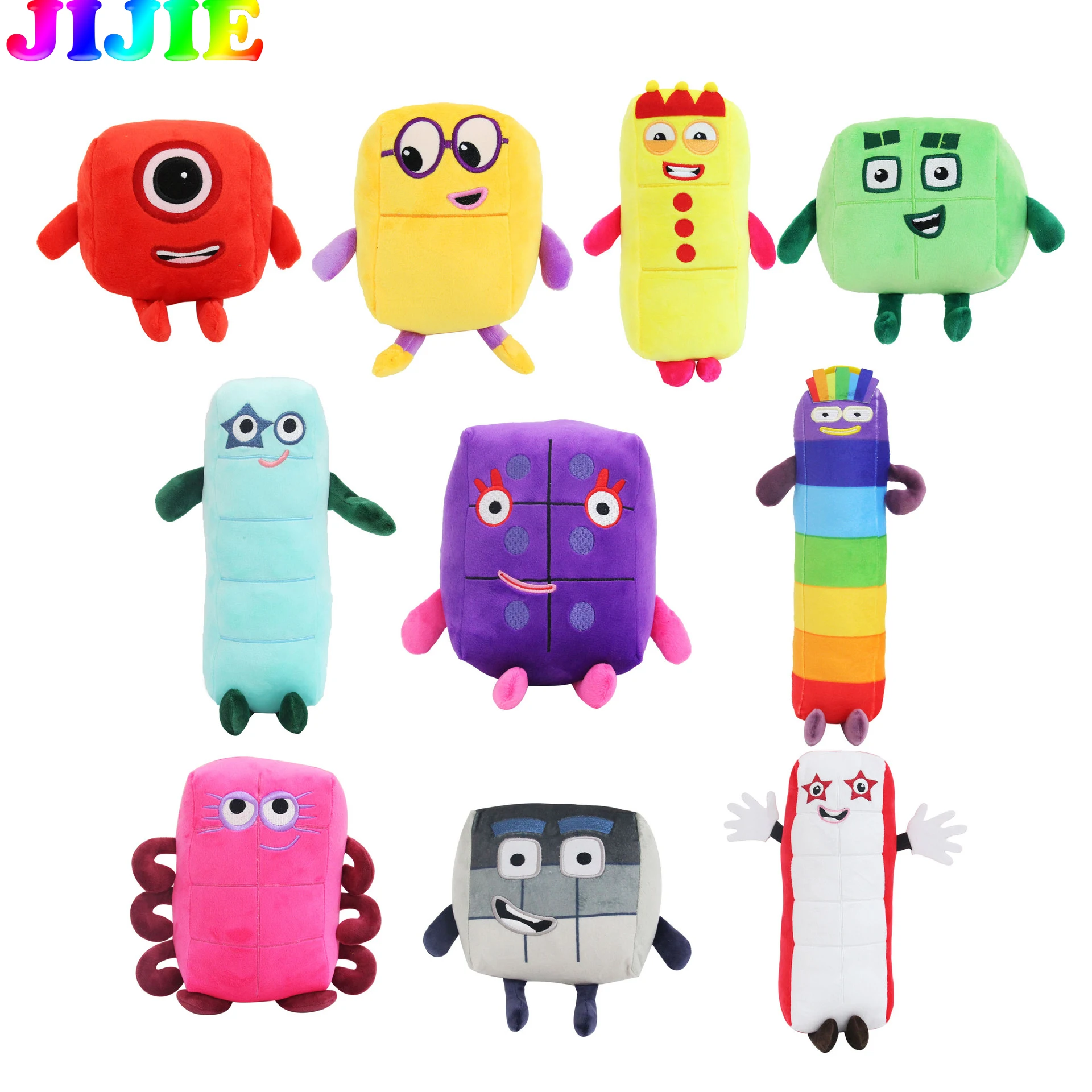 

New Cartoon Number Plushie Number Plush Toy Figure Stuffed Math Enlightenment Doll Child Kid Educational Birthday Christmas Gift