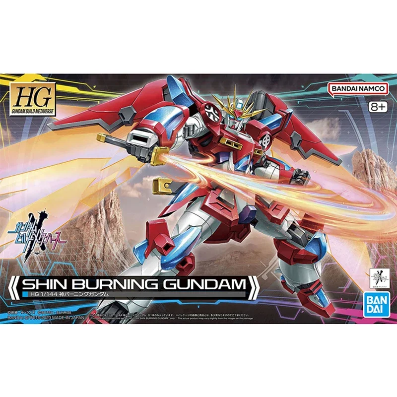 Bandai Original GUNDAM HG Series 1/144 SHIN BNING Сборная модель аксессуары коллекция моделей
