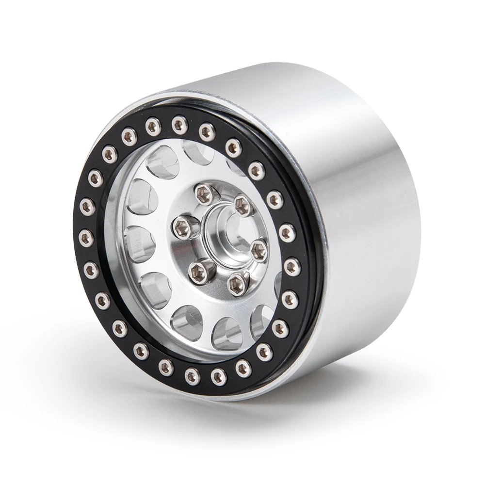 AXSPEED 4 шт./лот алюминиевый сплав 1/10 RC Crawler 1 9 &quotBeadlock Колесные диски ступицы для SCX10