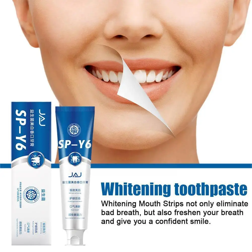 

100g Probiotic Whitening Toothpaste Teeth Whitening Plaque Oral Breath Prevents Toothpaste Care Toothpaste Care Healt A7f8