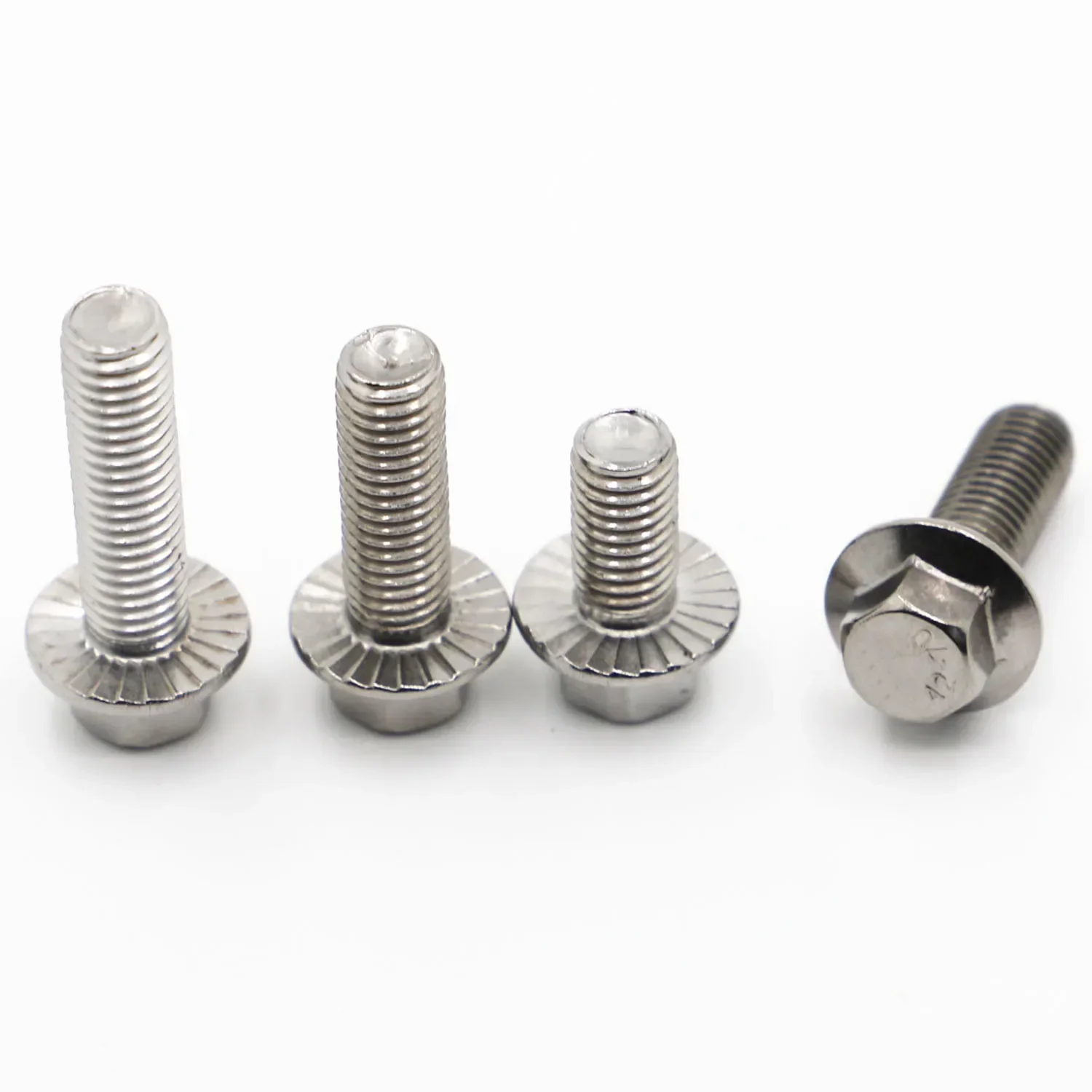 

Шестьгранные фланцевые болты SZMULUO из нержавеющей стали 304 М5-М12 с противоскользящим винтом