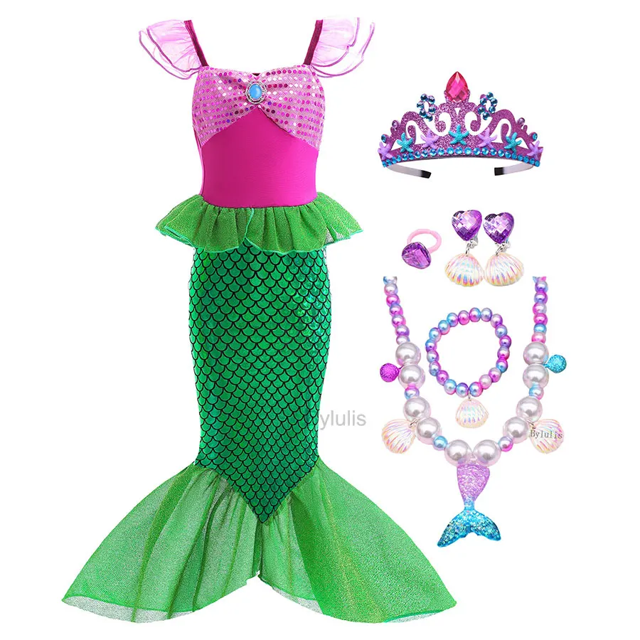 Карнавальный костюм русалки для девочек