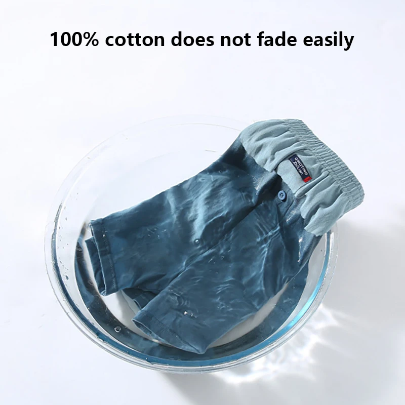 3pcs Mens Underwear Boxers Shorts Casual Male Cotton Sleep Underpants Loose Comfortable Homewear Solid Arrow Panties Summer HOT