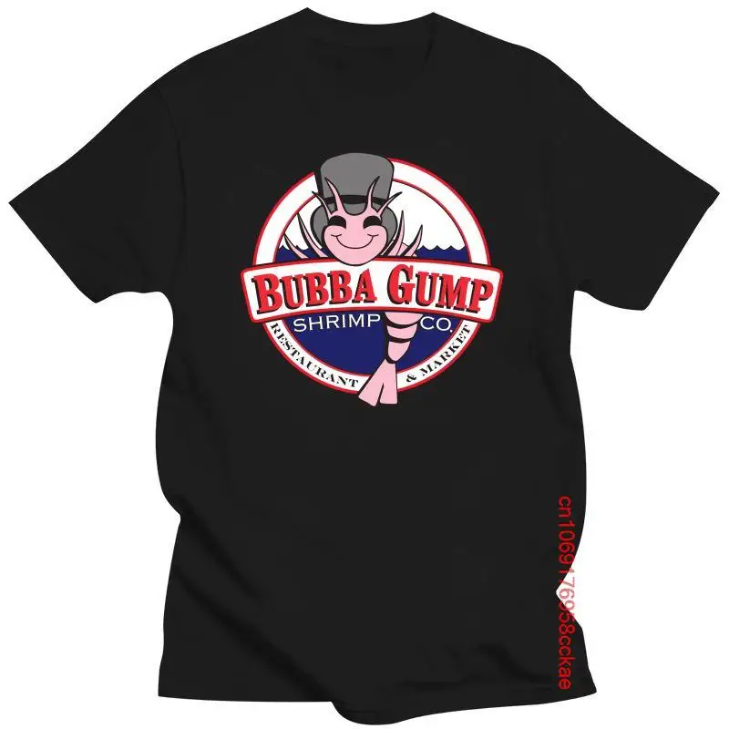 

New Bubba Gump Shrimp Hip-hop T Shirt Forest Gump Tom Hanks Film Movie Classic Unique Tee Shirt