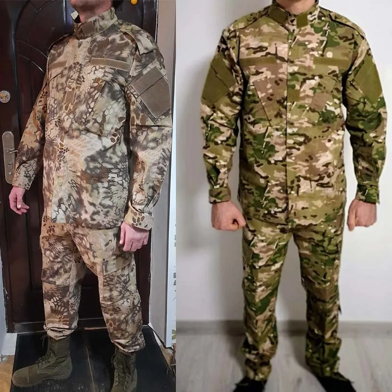 Военная Униформа Мультикам Боевая куртка брюки тактические костюмы мужской